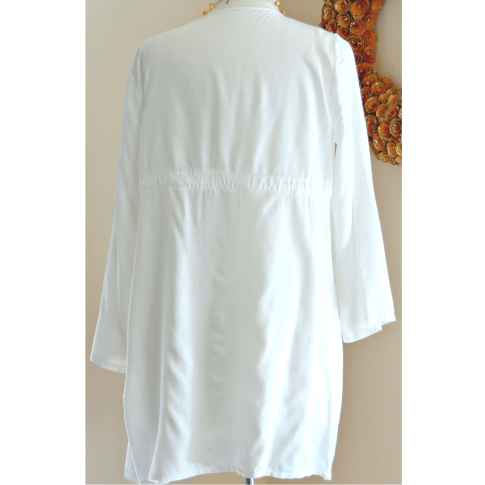 Caftan peasant style beach coverup ONE SIZE, NWOT - Picture 5 of 5